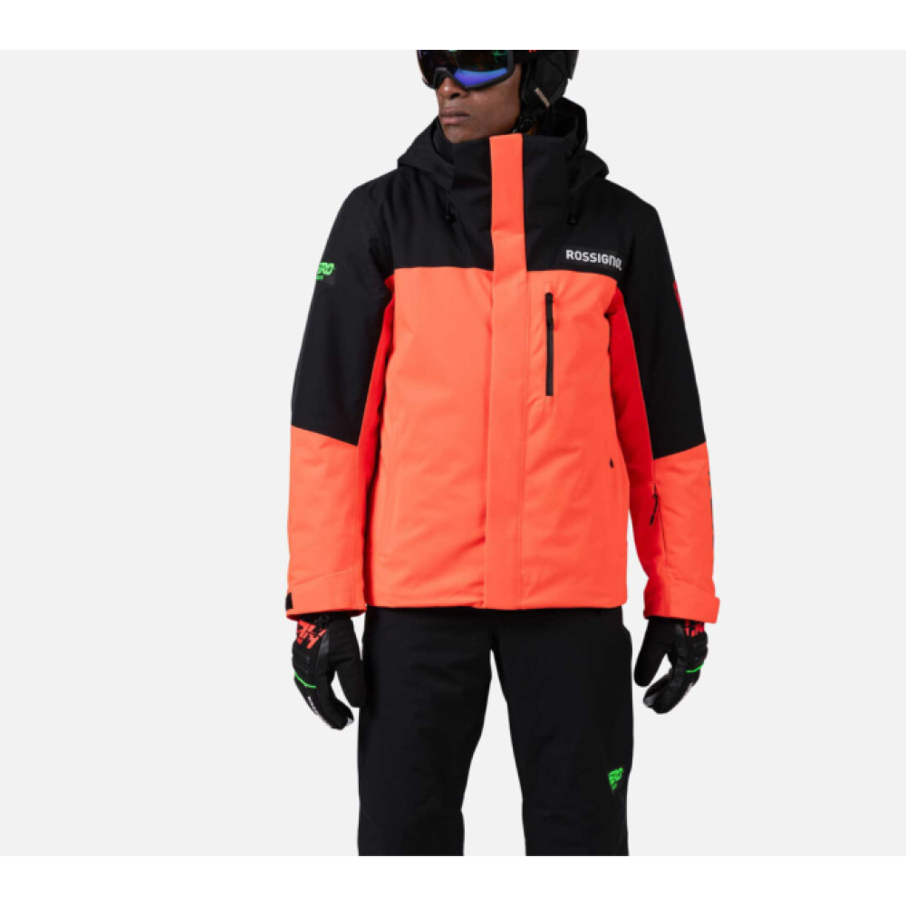 ROSSIGNOL - HERO VELIKA INSULATED JKT RED NEON